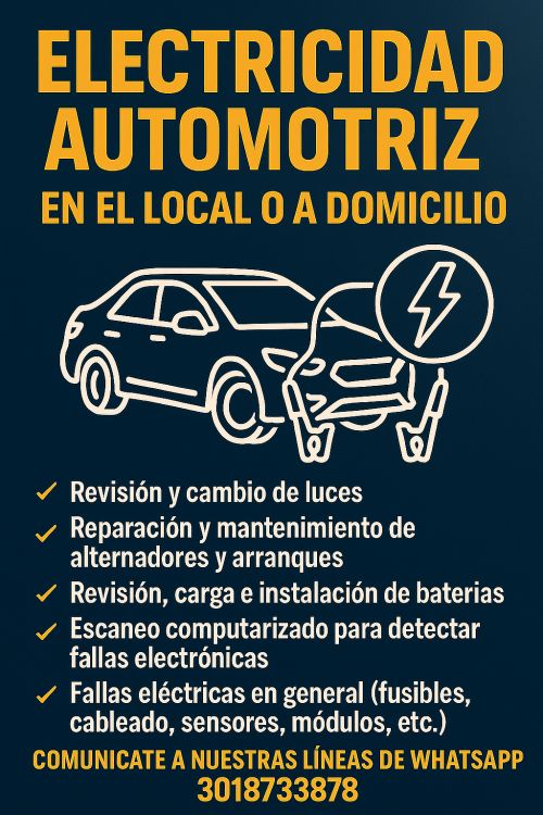 imagen de Electricidad Automotriz en Medellín – Taller y  con id 32842