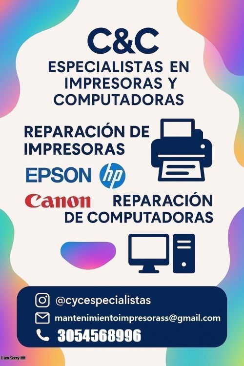 imagen de Reparacion de impresora en medellin con id 33111