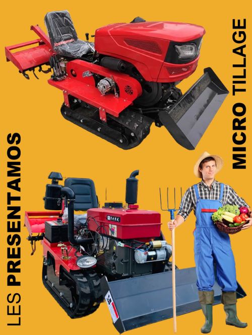 imagen de Mini tractor de orugas / Micro tillage Machine  con id 33551