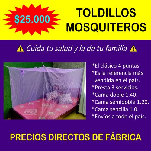 imagen de  TOLDILLOS MOSQUITEROS 4 PUNTAS. con id 34124