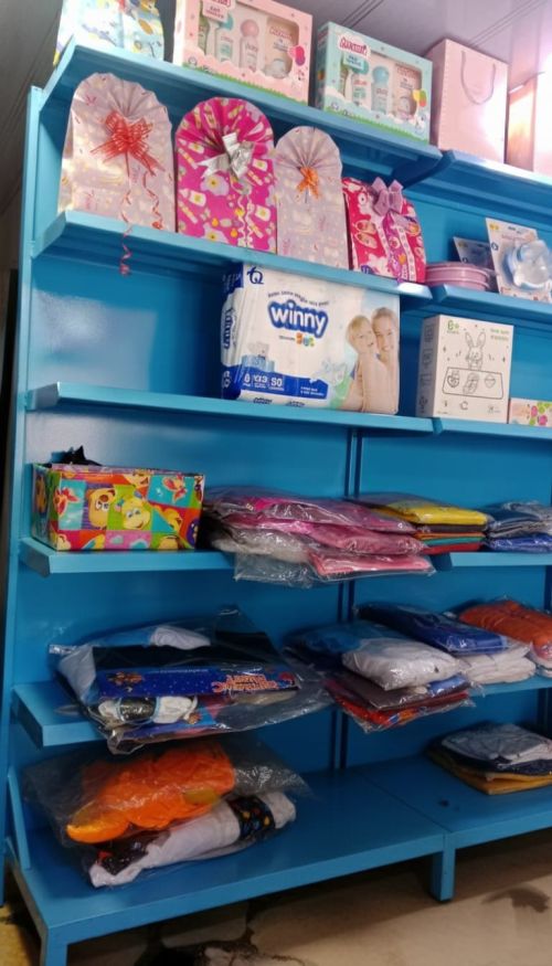 imagen de Góndola azul metálica – ideal para negocio  con id 34288