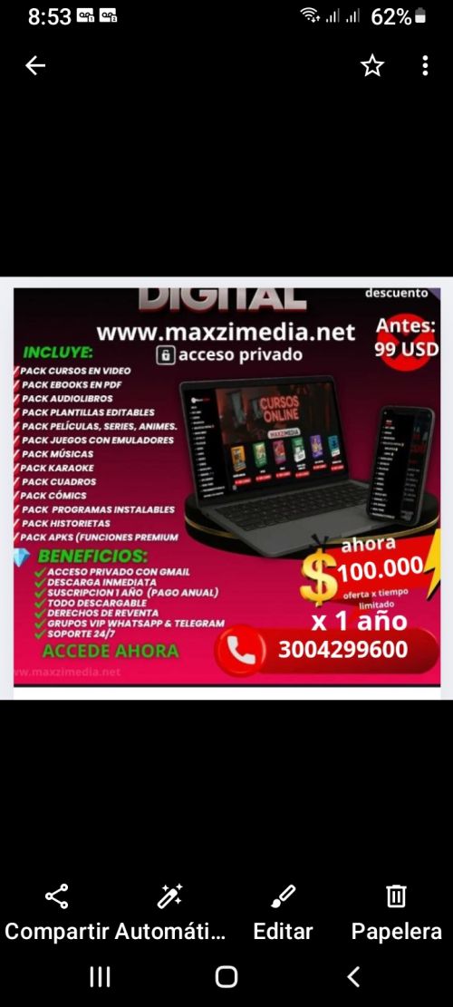 imagen de Plataforma digital  con id 34293