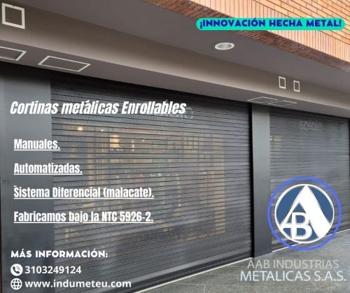 imagen de Cortinas Metálicas Enrollables | Fabri y Mant con id 34351