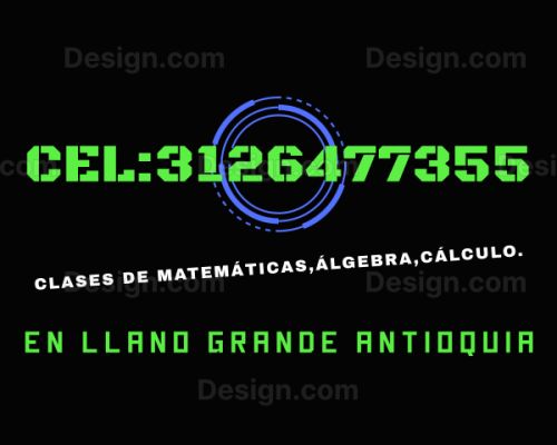 imagen de Profesor en LLanogrande:Matemática,Cálculo,... con id 34430
