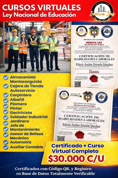 imagen de Cursos en Oficios Laborales  con id 34577