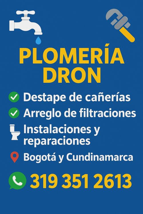 imagen de plomeria dron 3193512613 todo bogota con id 34729