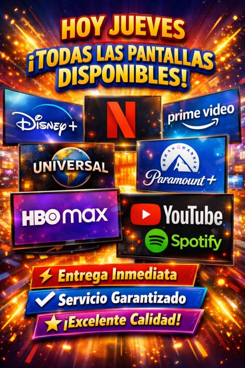 imagen de Cuentas de streming Netflix Disney HBO Max y má con id 34903