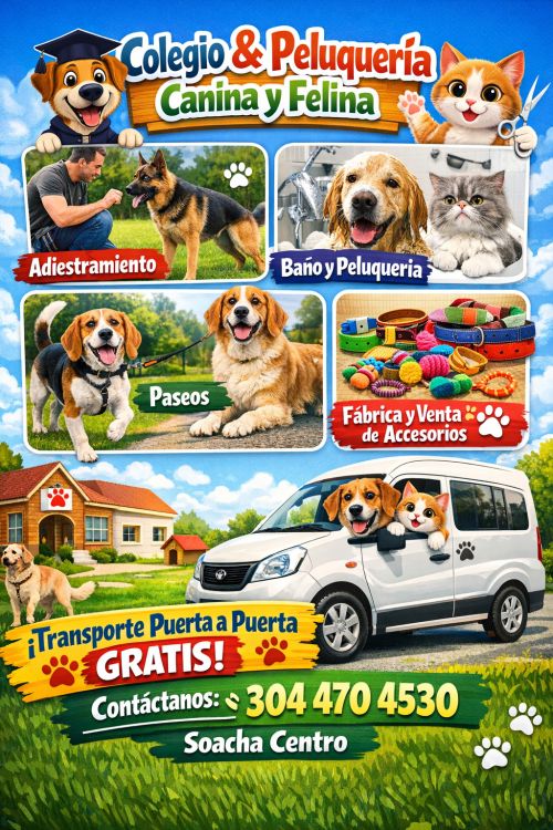 imagen de Adiestramiento canino en Soacha hotel de mascot con id 34974