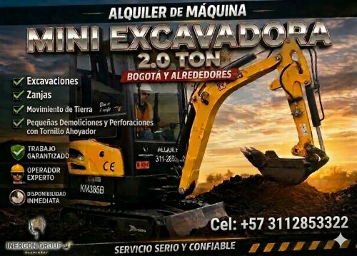 imagen de Alquiler de Miniexcavadora con id 34996