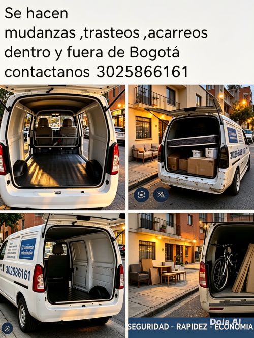 imagen de Servicio de Mudanzas, Trasteos y Acarreos en Bo con id 35683