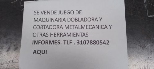 imagen de Gran Oportunidad!!!  Maquinaria Metalmecanica con id 35794
