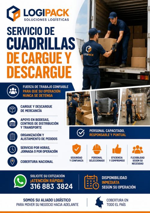 imagen de Servicio de Cargue y Desargue de Mercancía con id 35828