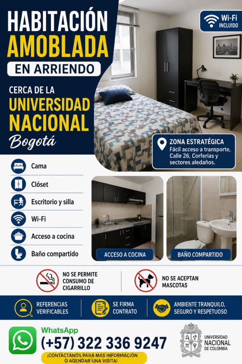 imagen de habitacion amoblada  con id 35859