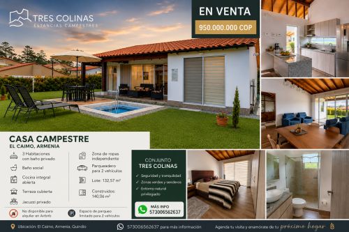 imagen de Casa Campestre de Lujo en El Caimo | con id 35891