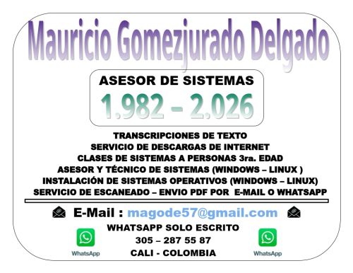 imagen de Técnico y asesor de sistemas  con id 36238