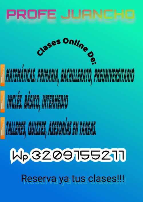 imagen de Clases de Matemáticas online Primaria bachiller con id 36340