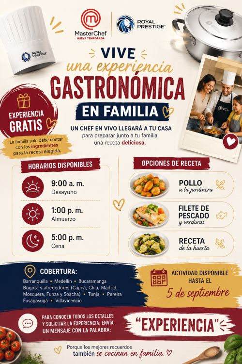 imagen de ✨ UNA EXPERIENCIA GASTRONÓMICA PARA DISFRUTAR E con id 36483