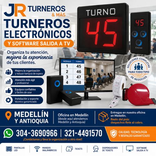 imagen de EN MEDELLIN TURNEROS ELECRÓNICOS  con id 36570