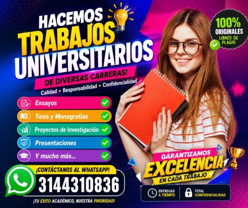 imagen de Se hacen tesis de grado y trabajos escritos con id 36664