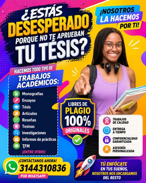 imagen de Se hacen Tesis de grado, TESINA y TFM con id 36665