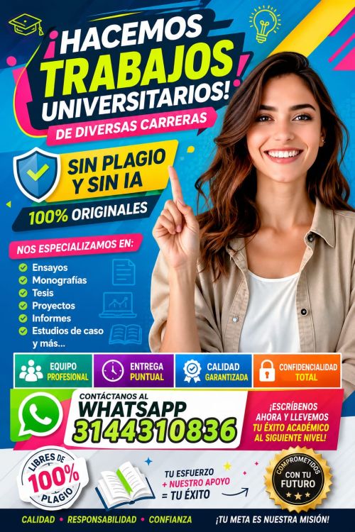 imagen de Hacen tesis de grado y trabajos universitarios con id 36711
